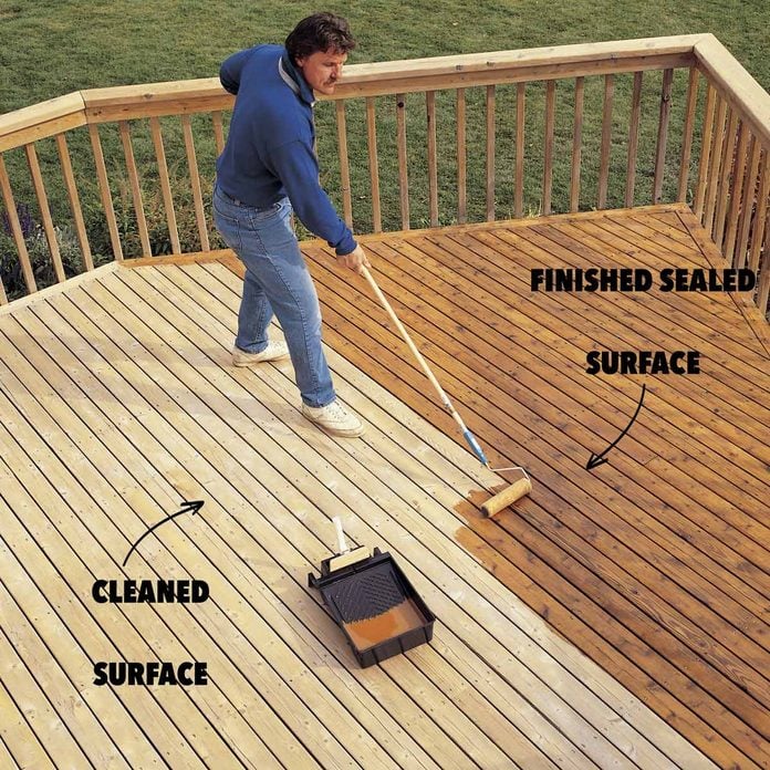 Deck Cleaning & Sealing (Wood & Composite)
