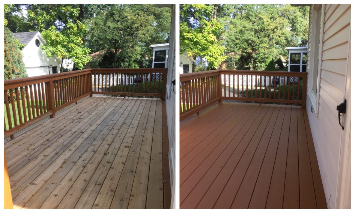 Deck Cleaning & Sealing (Wood & Composite)