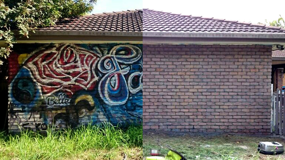 Graffiti Removal (Home Exteriors)